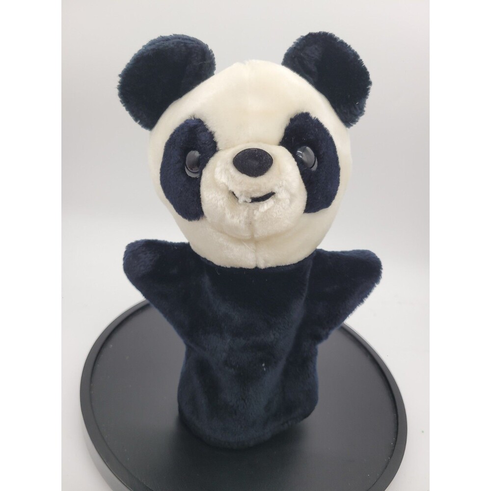 Vintage Animal Fair Panada Hand Puppet 12" Made In Korea
